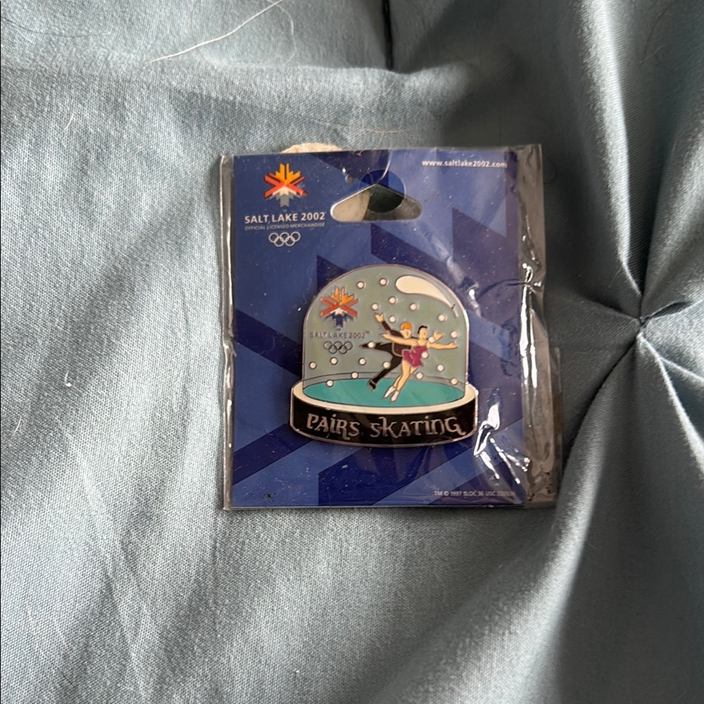 Salt Lake 2002 Pairs Skating Pin